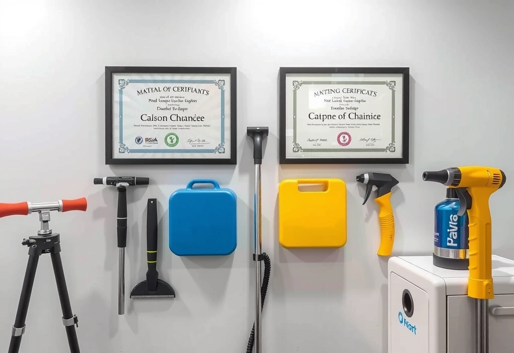 Certificări și echipamente moderne